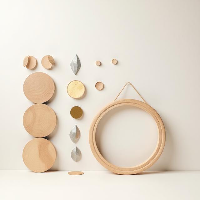 Moon Phase Wall Art Kit